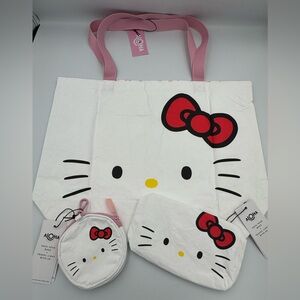 Aloha Collection x Hello Kitty 
Reversible Tote, Mini Pouch & Cutie Set